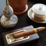 Round Ashtray  |  Luxury Handcrafted Rosewood Ashtray - Image 4